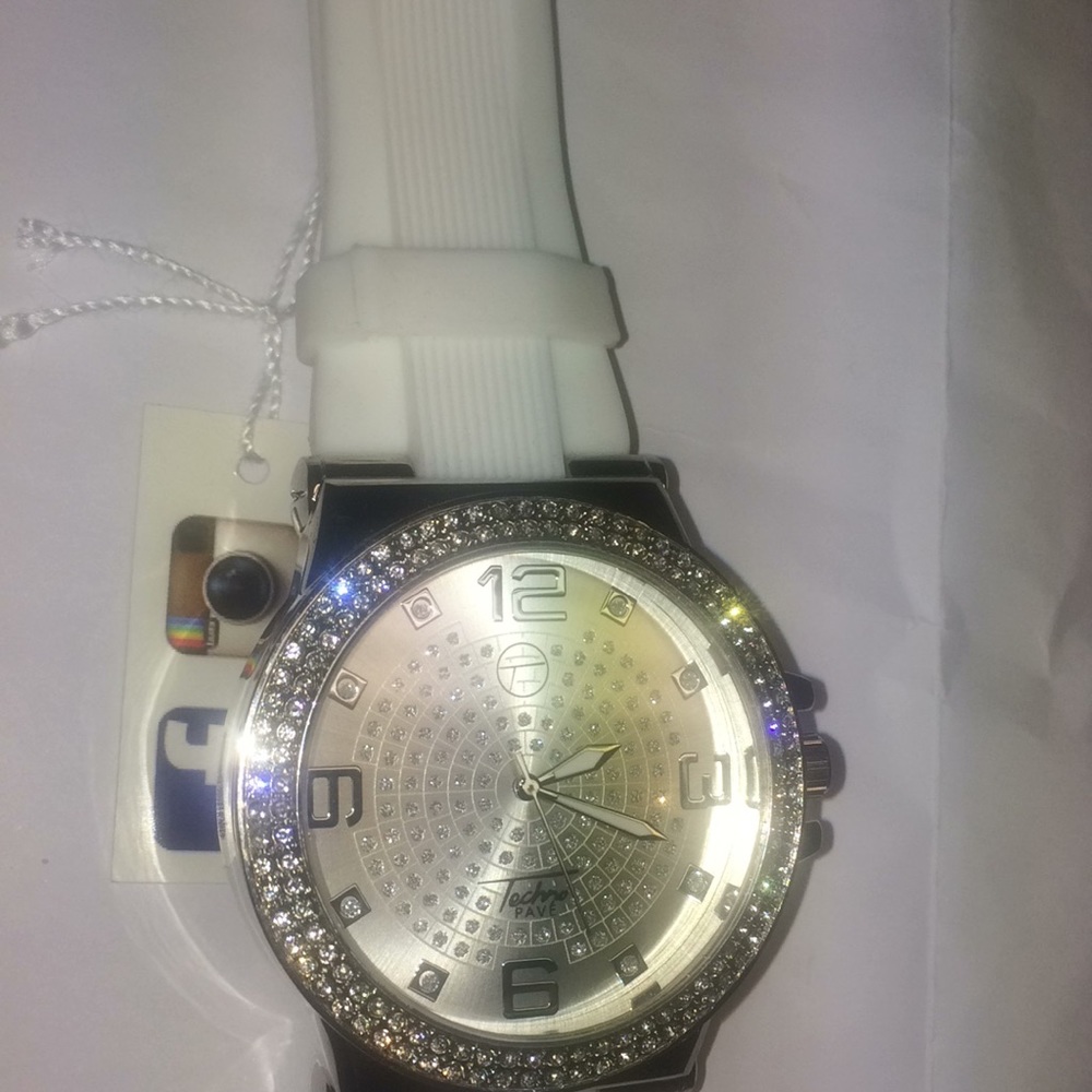 Iced out watch